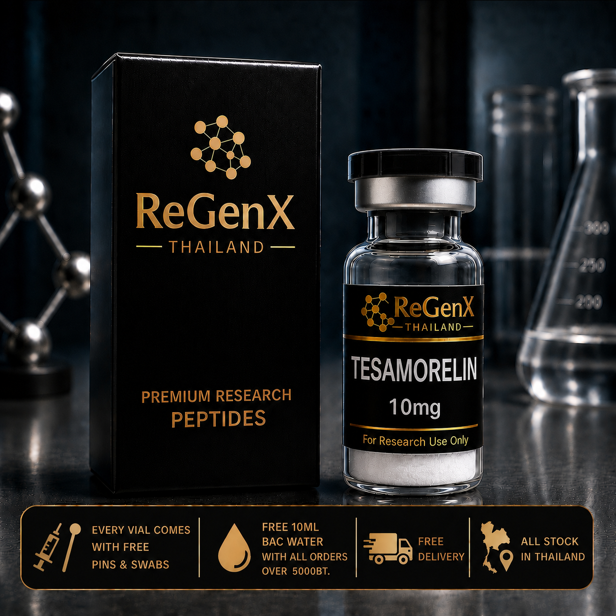 Tesamorelin 10mg